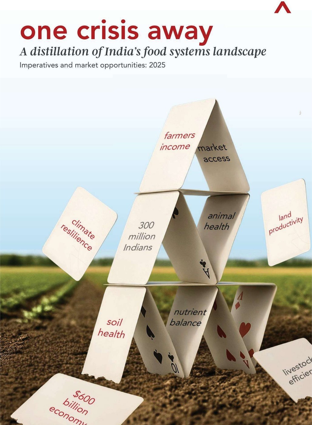 One crisis away: a distillation of India's food systems landscape cover