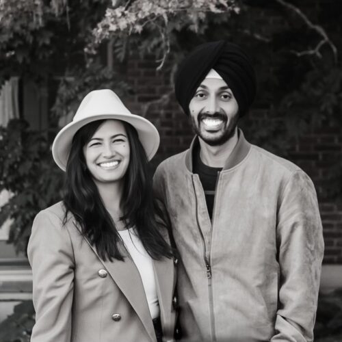 Kiranjit and Poonam Sidhu